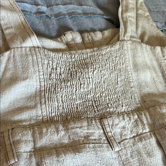 Shinestar Cream Sleeveless Jumpsuit with Tailored Fit - Picture 5 of 5